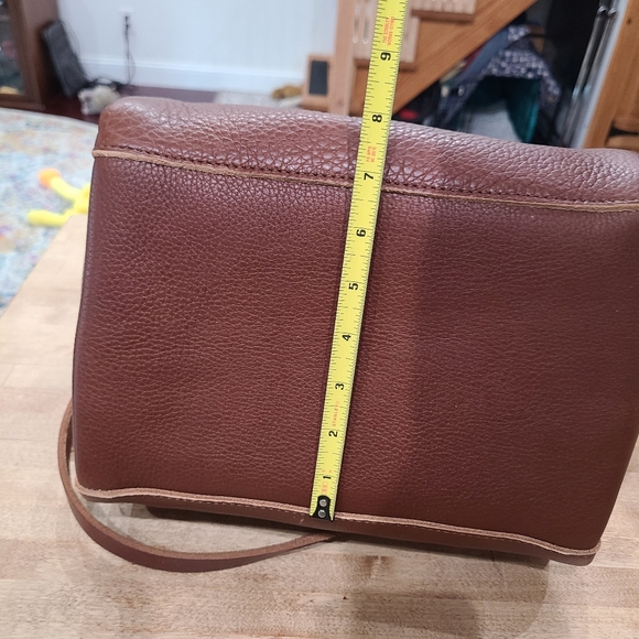 Go Forth Goods Florence In Saddle Handbag Shoulder Bag Handmade Leather USA - Picture 13 of 15